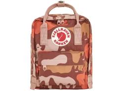 Fjällräven Kånken Graphics Mini Rucksack- Chalk Rose/Hidden Animals