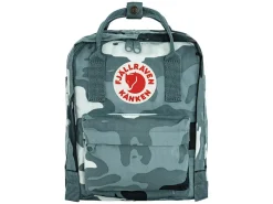Fjällräven Kånken Graphics Mini Rucksack- Nimbus Blue/Hidden Animals