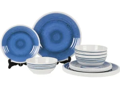 Flamefield Azure 12-teiliges Geschirrset