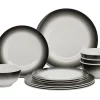 Flamefield Royale Onyx Geschirrset - 12-teilig