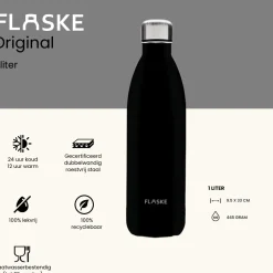FLASKE 1 liter Trinkflasche aus Edelstahl - Night