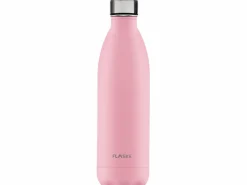 FLASKE 1 liter Trinkflasche aus Edelstahl - Flower