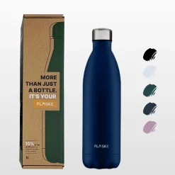 FLASKE 1 liter Edelstahl Trinkflasche - Shade