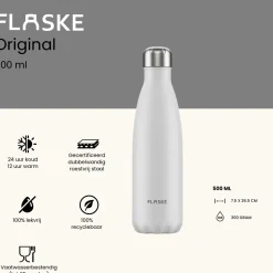 FLASKE 500 ml Trinkflasche aus Edelstahl - Ice