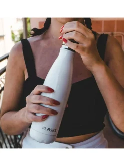 FLASKE 500 ml Trinkflasche aus Edelstahl - Ice
