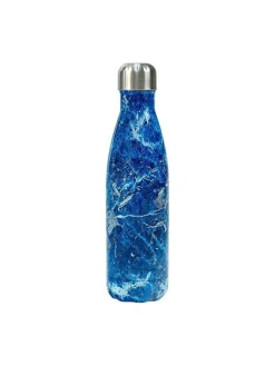 FLASKE 500 ml Trinkflasche aus Edelstahl - Marble Skye
