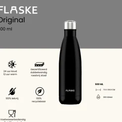 FLASKE 500 ml Trinkflasche aus Edelstahl - Night