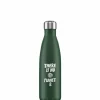 FLASKE 500 ml Trinkflasche aus Edelstahl - No Planet B