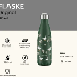 FLASKE 500 ml Trinkflasche aus Edelstahl - Goose Haven