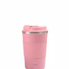 FLASKE 380 ml Kaffeebecher aus Edelstahl - Flower