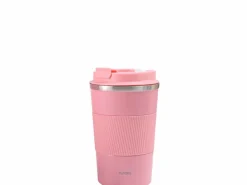 FLASKE 380 ml Kaffeebecher aus Edelstahl - Flower