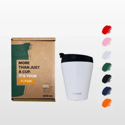 FLASKE 200 ml Kaffeebecher aus Edelstahl - Ice