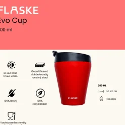 FLASKE 200 ml Kaffeebecher aus Edelstahl - Chilly
