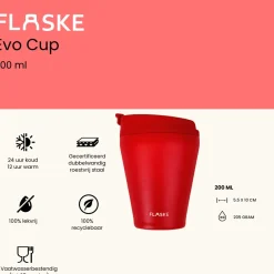 FLASKE 200 ml Kaffeebecher aus Edelstahl - Chilly