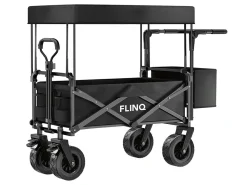 FlinQ 130 kg Bollerwagen mit Dach - 130 kg