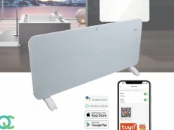 FlinQ 2000 Watt Smart Konvektor-Heizung - White