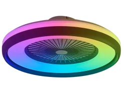 FlinQ LumiFan Smart-Deckenventilator - Black