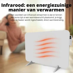 FlinQ Smart Infrarot-Heizung 450W - Weiß