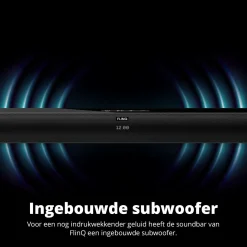 FlinQ Soundbar mit integriertem Subwoofer