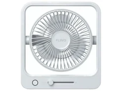 FlinQ Wiederaufladbarer Tischventilator - White