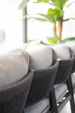 Garden Impressions Barcelona Lounge-Diningset - Dark Grey