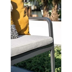 Garden Impressions Pisa Parkbank - Carbon Black