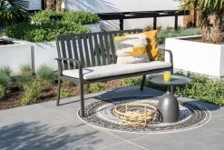 Garden Impressions Pisa Parkbank - Carbon Black