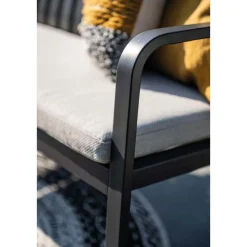Garden Impressions Pisa Parkbank - Carbon Black
