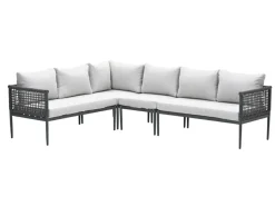 Garden Impressions Teramon Eckset - 4-Teilig - Dark Grey