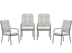 Garden Impressions Venice stapelbar Dining Sessel - Set von 4
