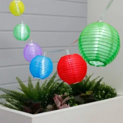 Gardenwize 10 Lampion LED-Solarleuchten