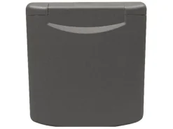 Gas Auslass Box - dunkelgrau