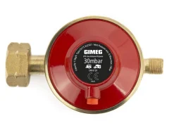 Gimeg 30 mbar 1/4" li Gasdruckregler mit Abblasschutz