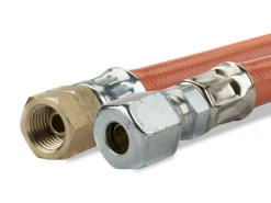 Gimeg 1 Meter 1/4 Zoll links X 6/8 mm PVC Gasschlauch