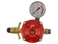 Gimeg 0-6bar POL verstellbarer Gasdruckregler mit Mano