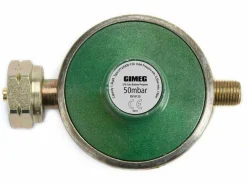Gimeg Universal 50 mbar Kombi X 1/4" links Gasdruckregler