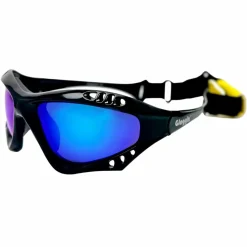 Glogglz Finz polarisierte Sonnenbrille - Black