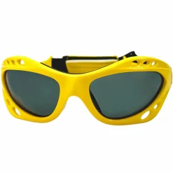 Glogglz Rayz Gelbe UV-geschützte Sonnenbrille - Yellow
