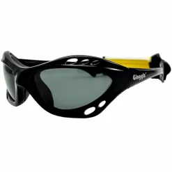 Glogglz Rayz UV-geschützte Sonnenbrille - Black