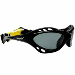 Glogglz Rayz UV-geschützte Sonnenbrille - Black
