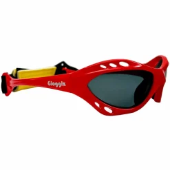 Glogglz Rayz UV-geschützte Sonnenbrille - Red