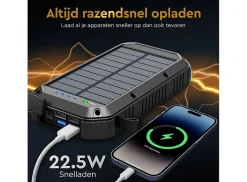 Golden Sound Solar-Powerbank - 30.000 mAh
