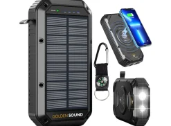 Golden Sound Solar-Powerbank - 30.000 mAh