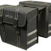 Greenlands 25 Liter schwarze doppelte Fahrradtasche