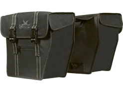 Greenlands 25 Liter schwarze doppelte Fahrradtasche