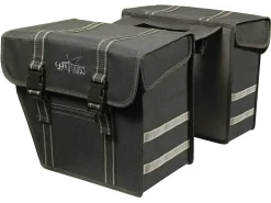 Greenlands 40 Liter schwarze doppelte Fahrradtasche