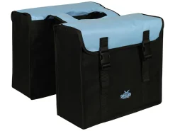 Greenlands Colourfull blau doppelte Gepäckträgertasche