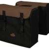 Greenlands Colourfull braun doppelte Gepäckträgertasche