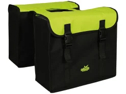 Greenlands Colourfull Lime doppelte Gepäckträgertasche