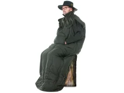Greenlands loden Oliv Ansitzsack mit Mufftasche